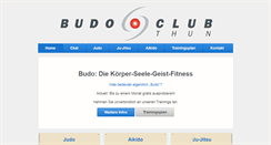Desktop Screenshot of budo-club.ch